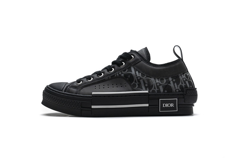 Dior B23 HT Oblique Transparency Low H565 White Black