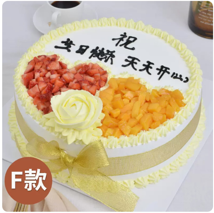 Fruit Birthday Cake 8