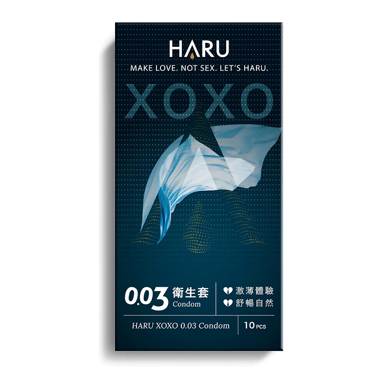 0.03 XOXO Thin Condom 10's Pack
