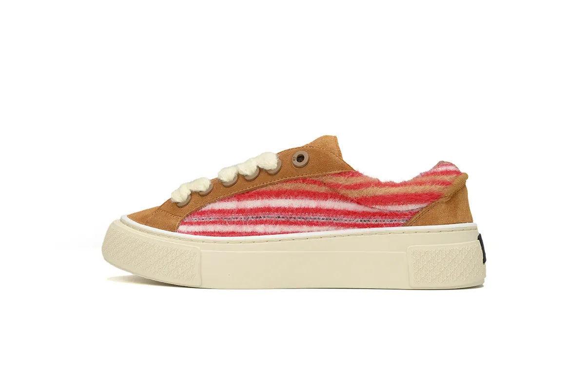 3SN272 ZIR1 6536 Denim Tears' B33 Sneakers Release Brown Red Stripes