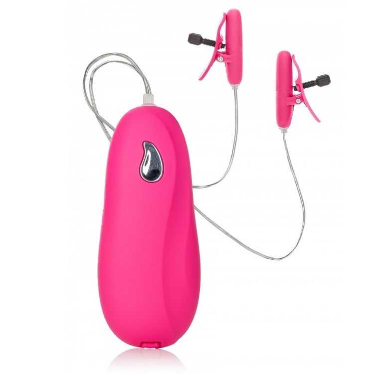 Vibrating Heated Nipple Teaser - Pink