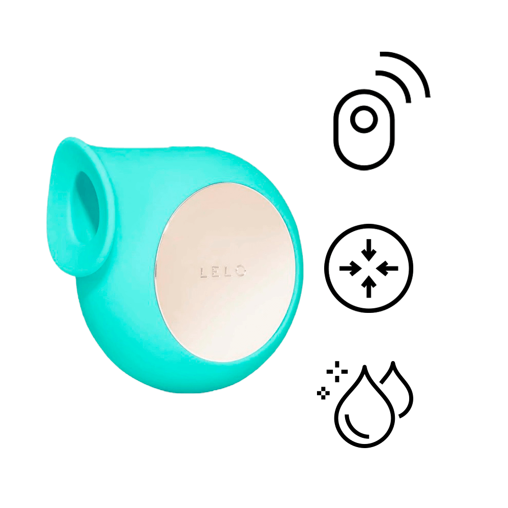 Sila Cruise Clitoral Stimulator - Aqua