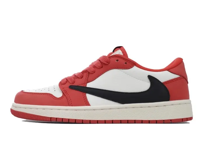 Scott x Air Jordan 1 Low Red DM7688-100