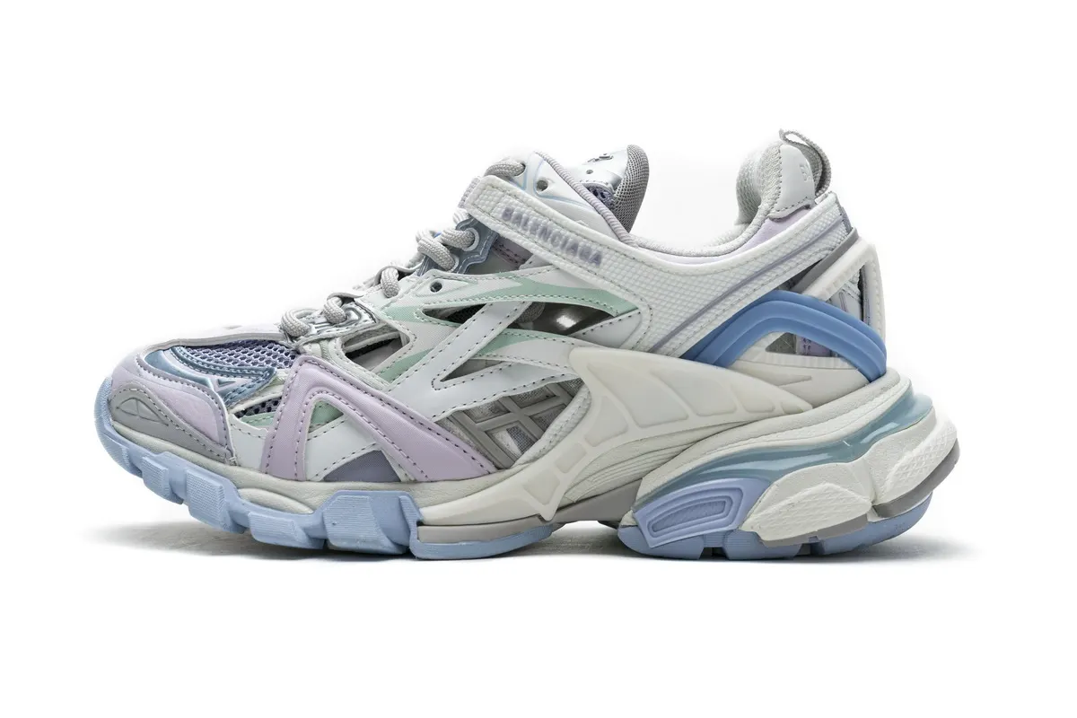 Balenciaga Track 2 Sneaker White Light Blue 568615 W2GN3 9045