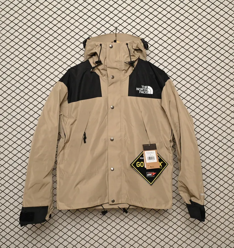 The North Face Black and Khaki