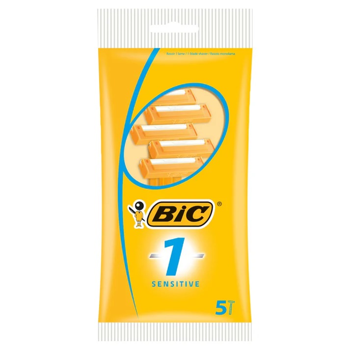 1 Sensitive Disposable Razors 5's Pack