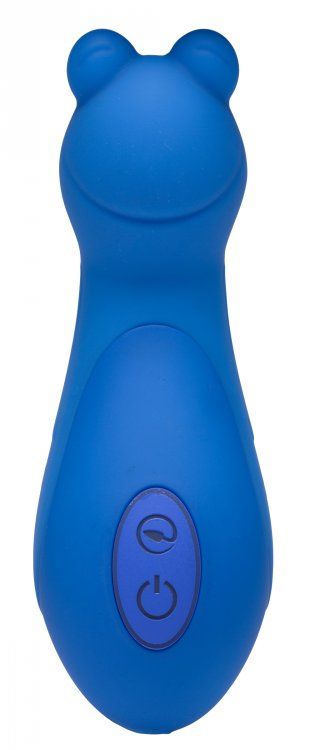 10x Mode Vibrating Silicone Flirty Vibe - Blue