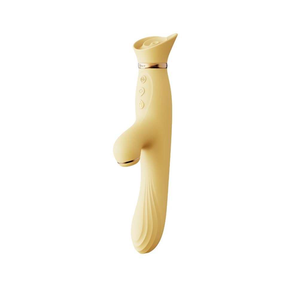 Rose Vibrator - Lemon Yellow