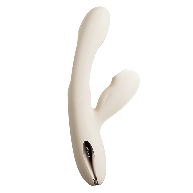 Uneco Teasing APP G-spot Rabbit Vibrator - White