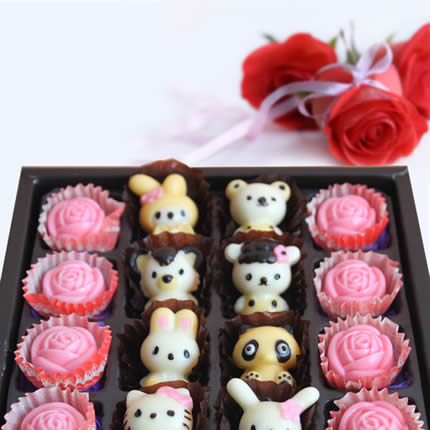 Creative Chocolate Cute Little Animals