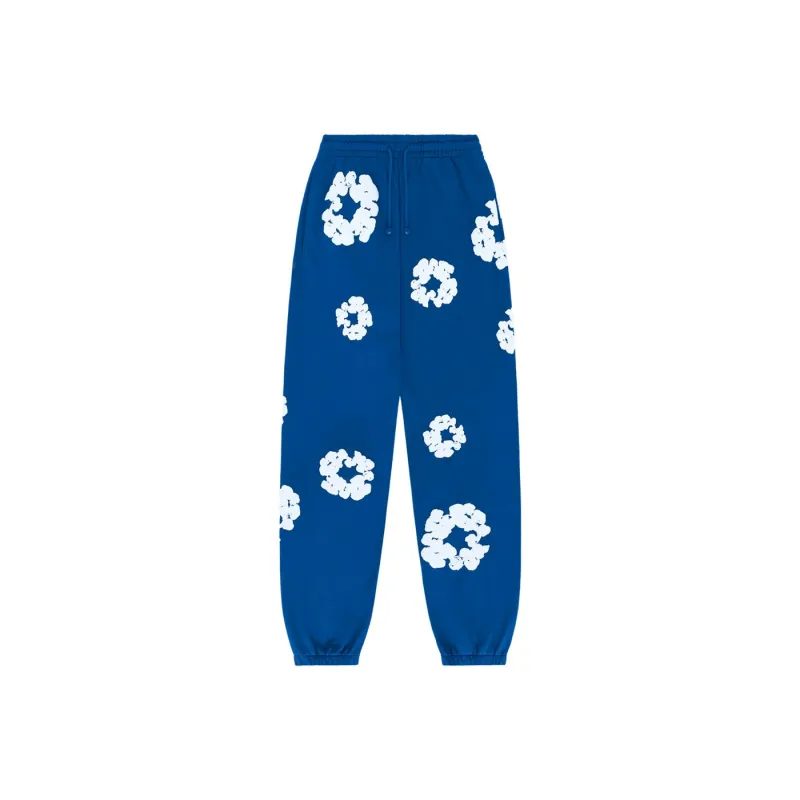 Denim Tears The Cotton Wreath Sweatpants Royal Blue