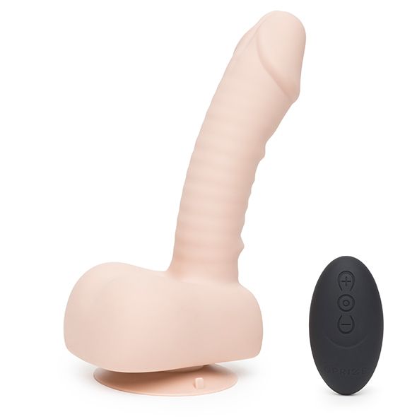 AutoErect Vibro Dildo 15cm - Flesh