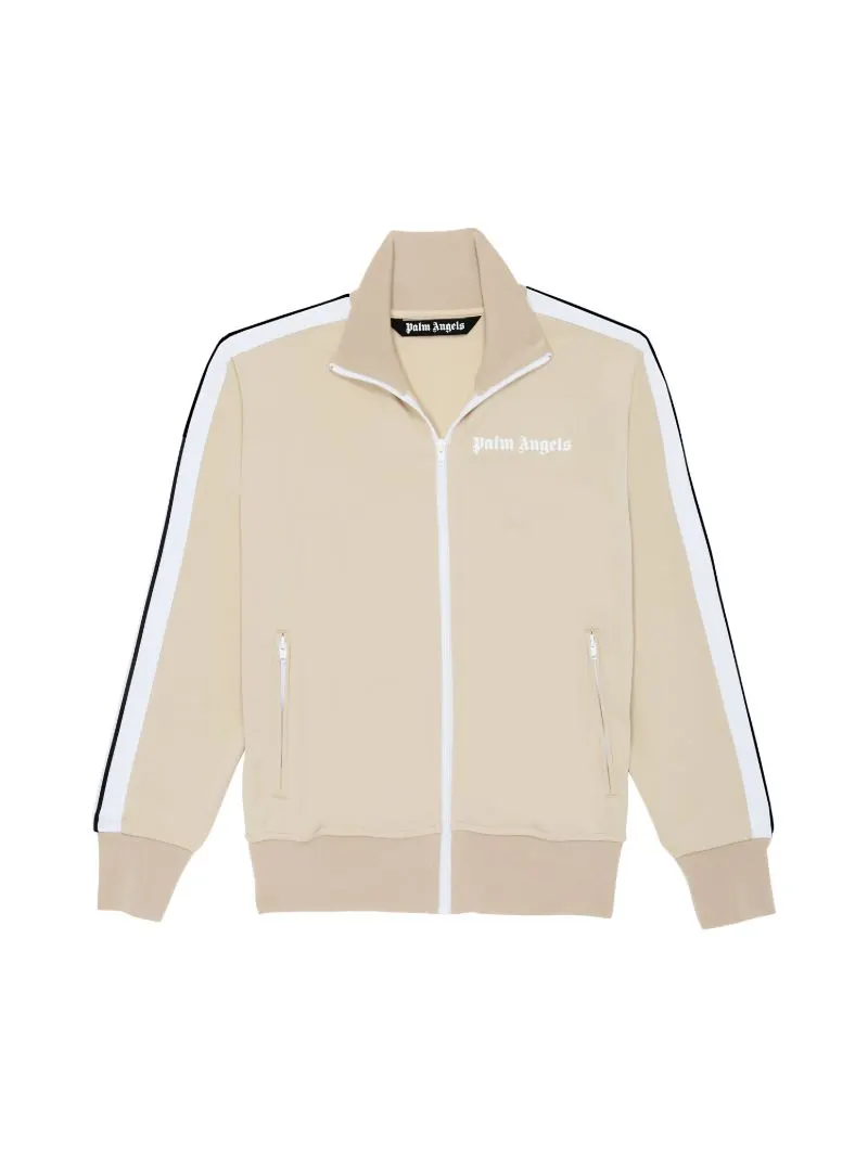 PALM ANGELS BEIGE TRACK JACKET
