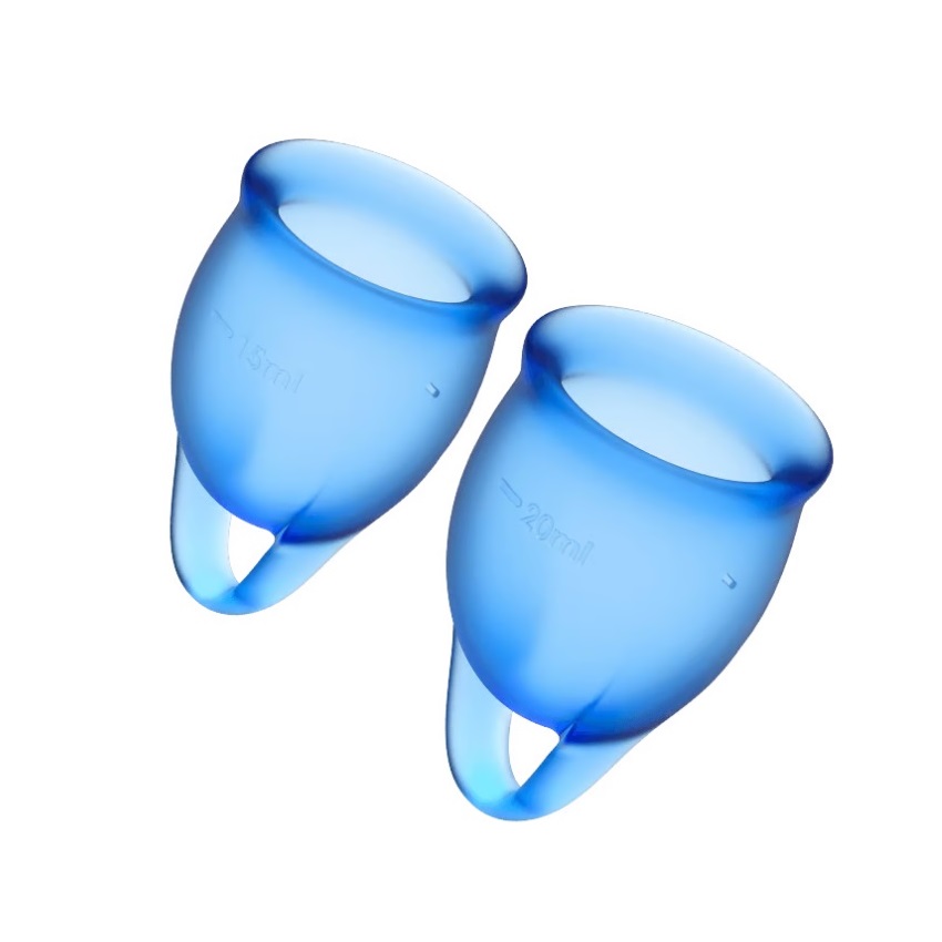 Feel Confident Menstrual Cup - Dark Blue