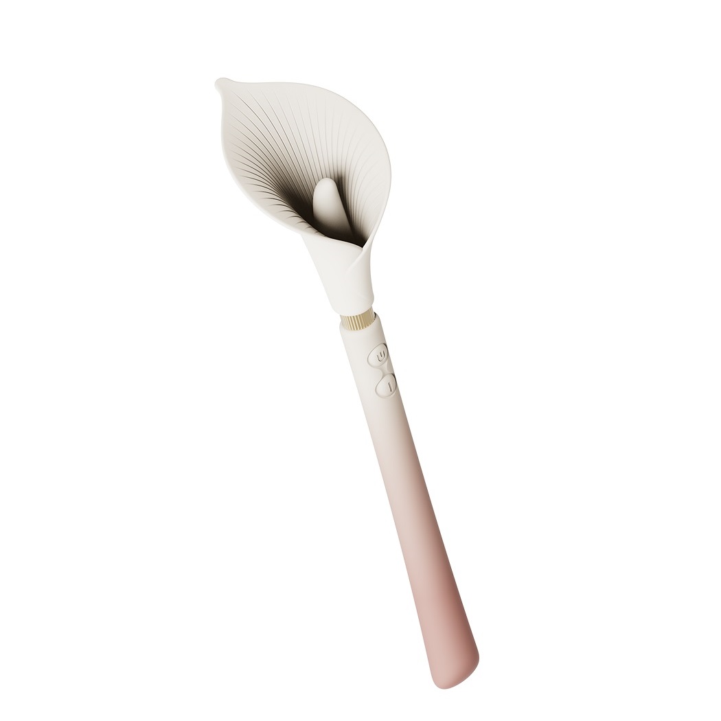 Calla Dual Head Vibrator - Blossom Pink