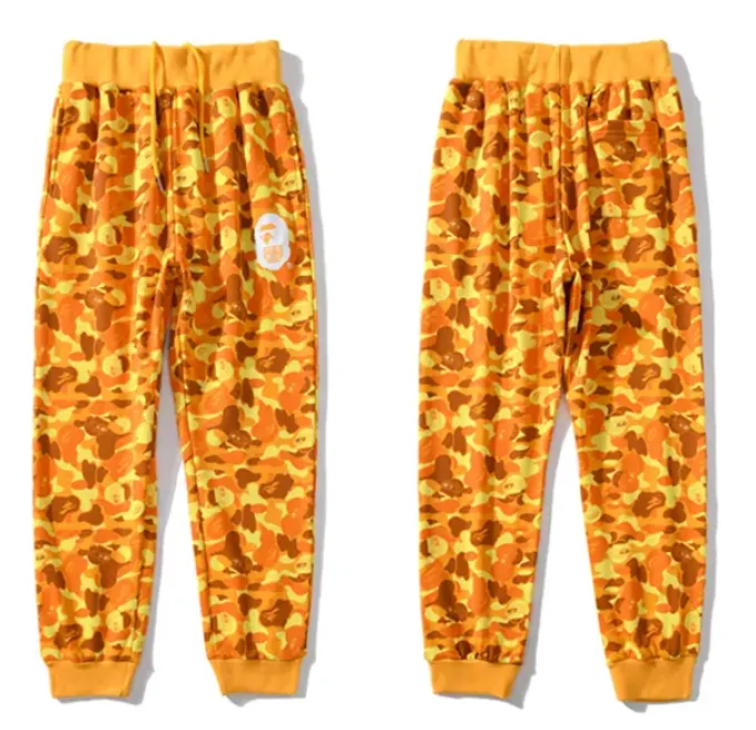 BAPE x PUBG joint model PlayerUnknown's Battlegrounds orange