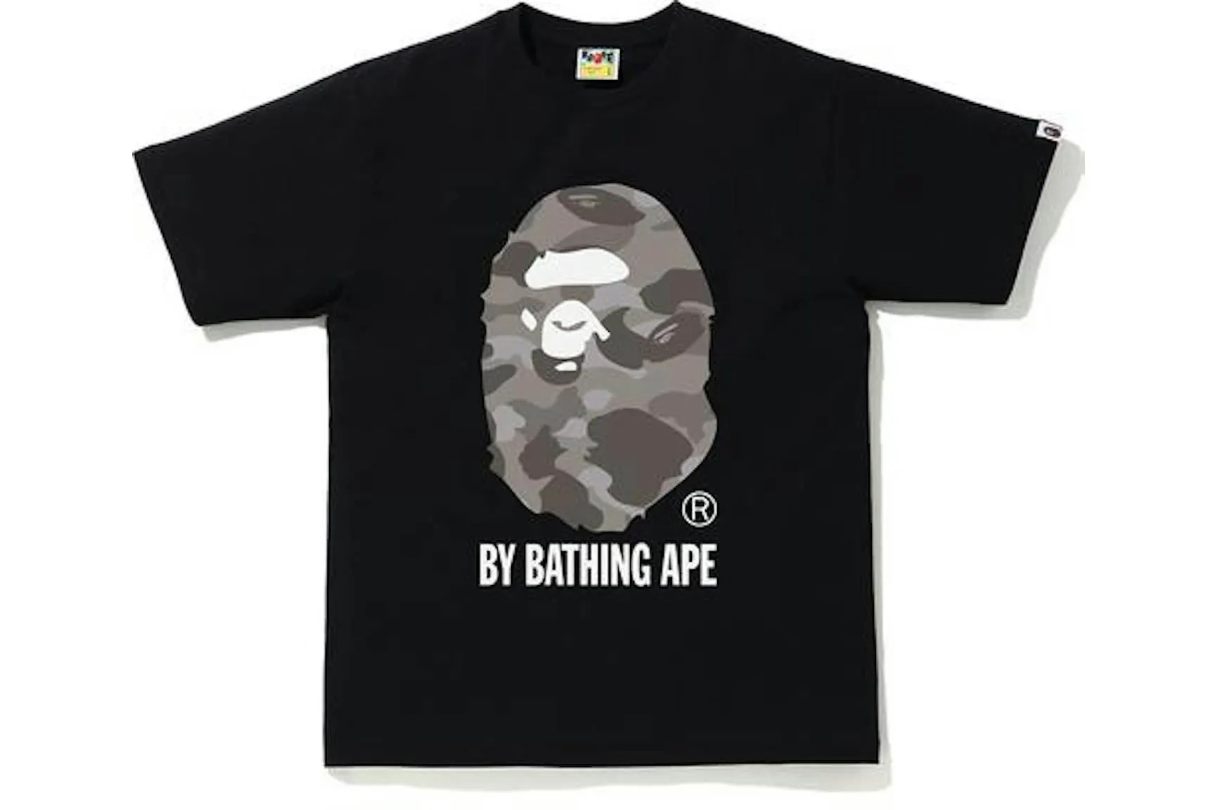 BAPE Color Camo by Bathing Ape Tee Black/Gray