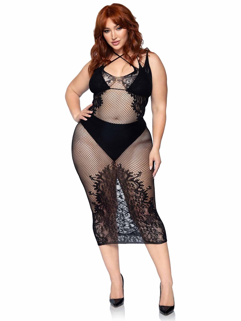Sweet Sensation Dress - Black - Plus Size