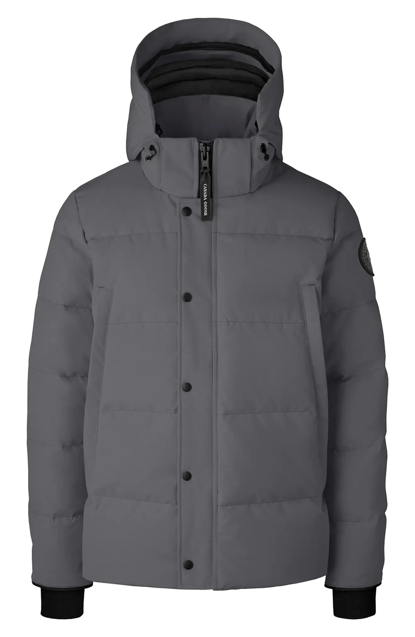 Canada Goose Wyndham Parka Black Label Coastal Grey