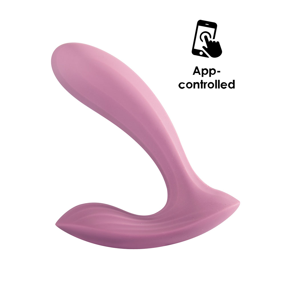 Erica APP Wearable Vibrator - Romantic Rose