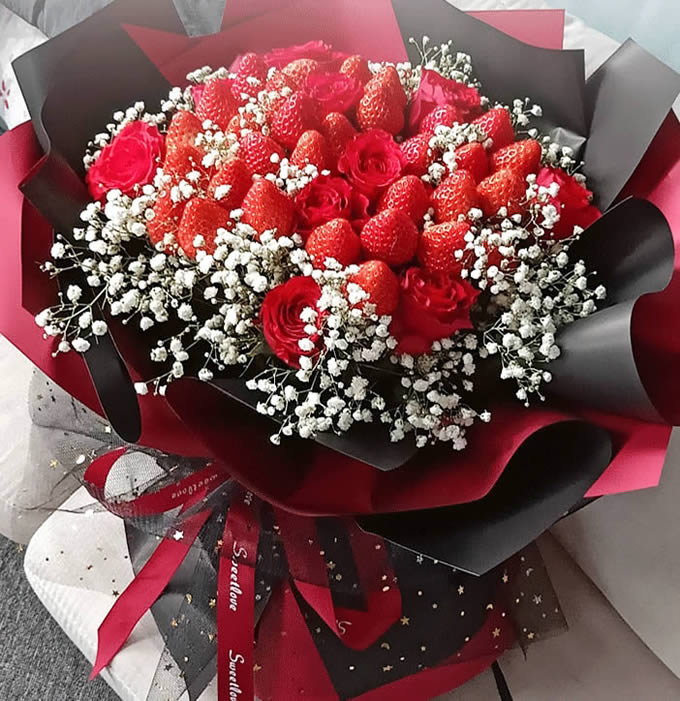 Strawberry bouquet
