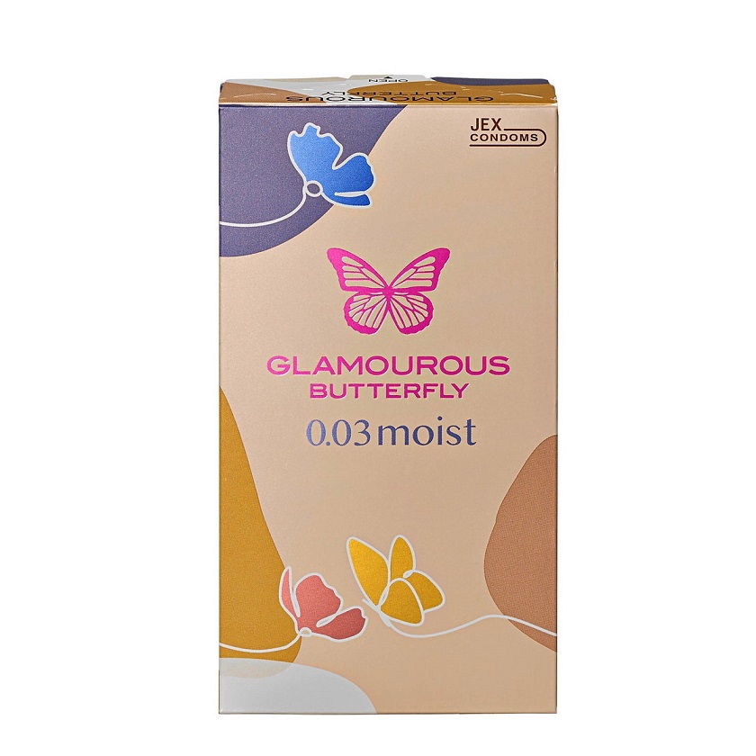 Glamourous Butterfly 0.03 Moist Type 8's Pack
