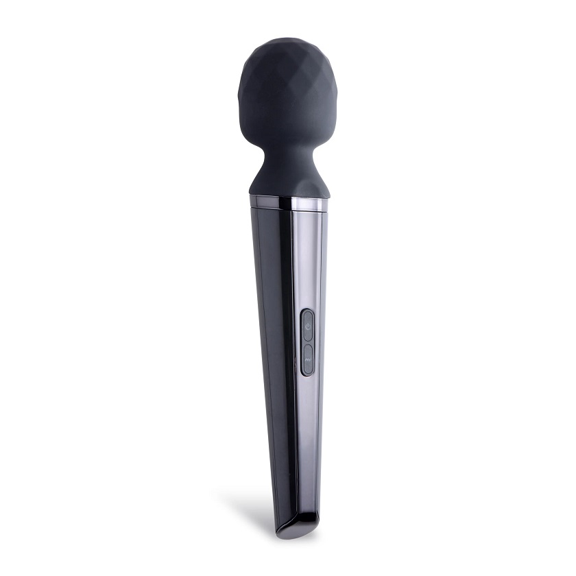 24X Diamond Head Massager - Black